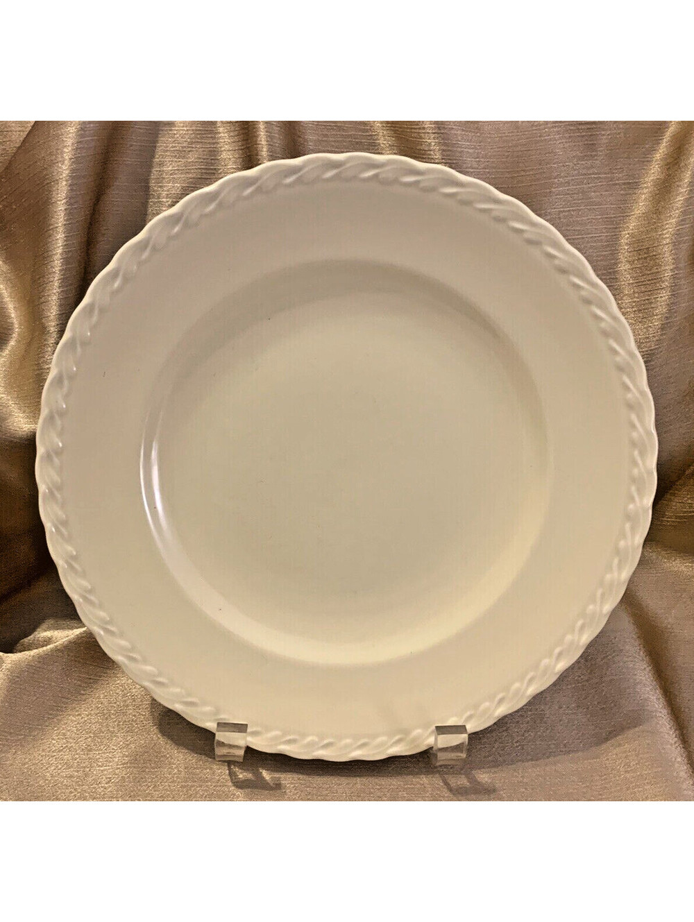 Metlox Poppytrail NATIVE CALIFORNIA YELLOW Dinner Plate 10" Vernon Ware VTG 50s
